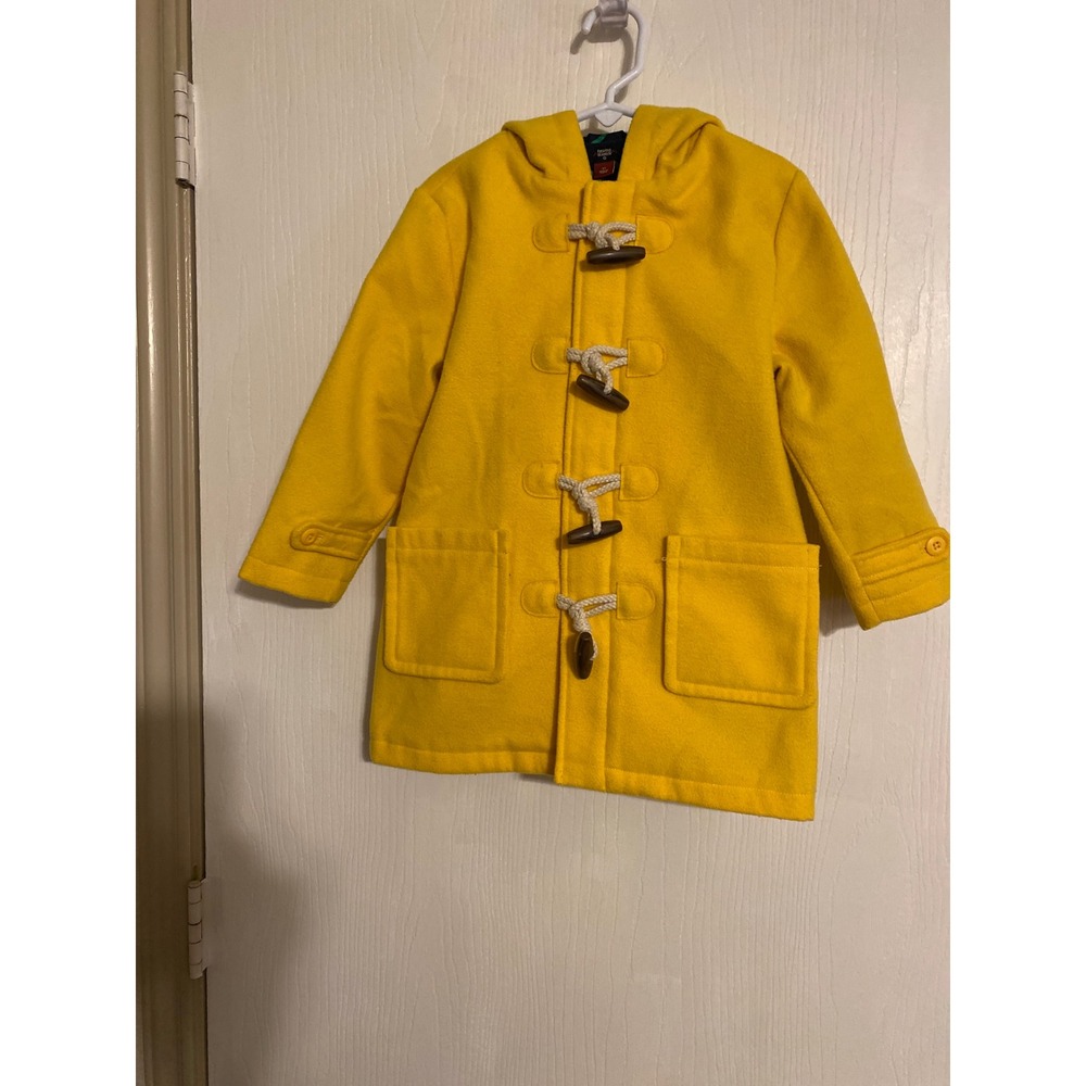 Rowing Blazers TargetKids Yellow Duffle Coat Hooded Toggle Jacket 4T Preppy
0243